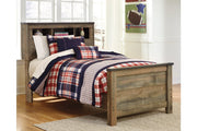 Trinell Brown Twin Bookcase Bed - DMV FurnitureTwin Bed
