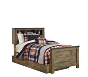 Trinell Brown Twin Panel Bookcase Bed - DMV FurnitureTwin Bed