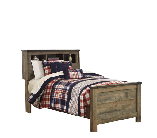 Trinell Brown Twin Panel Bookcase Bed - DMV FurnitureTwin Bed