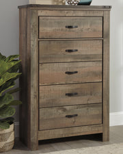 Trinell Brown Twin Storage Bed, Chest and Nightstand - B446B92