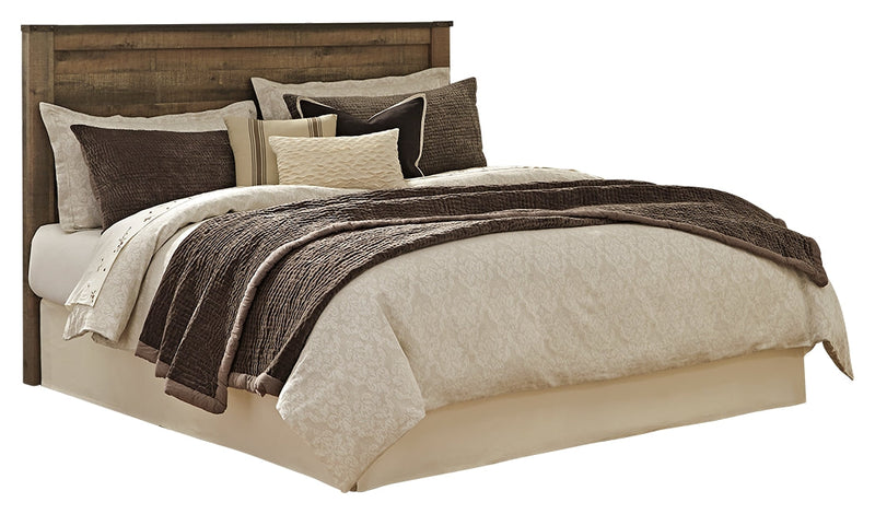 Trinell King/California King Panel Headboard Bed with Dresser in Brown from Ashley - DMV Furniture