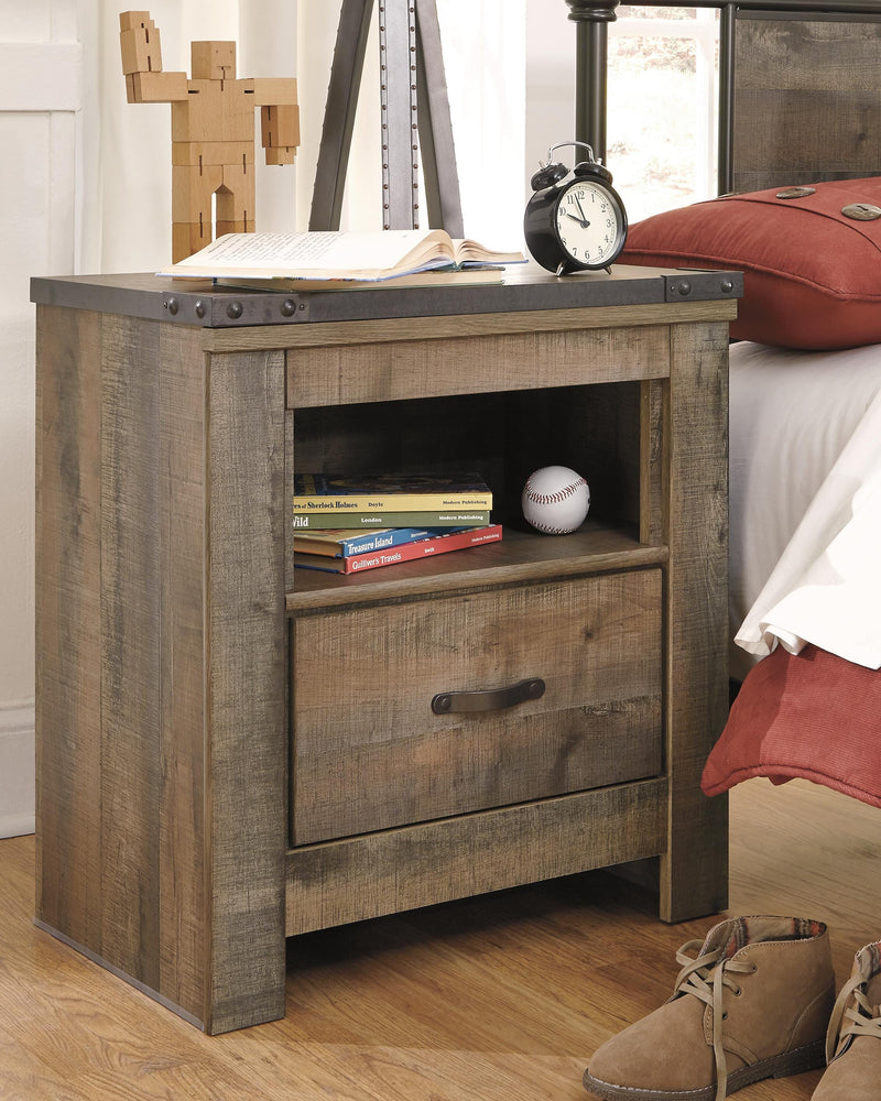Trinell King/California King Panel Headboard, Dresser, Mirror and Nightstand - B446B99