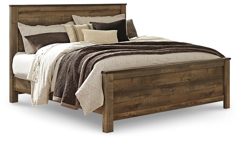 Trinell King Panel Bed and 2 Nightstands - B446B107