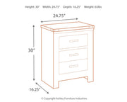 Trinell Queen Panel Bed with Dresser and 2 Nightstands in Brown - PKG005087