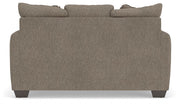 Triston-Peaks Suede Loveseat - 3020435