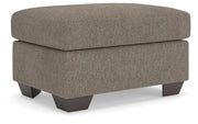 Triston-Peaks Suede Ottoman - 3020414