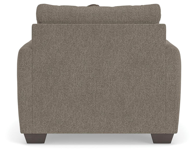 Triston-Peaks Suede Oversized Chair - 3020423