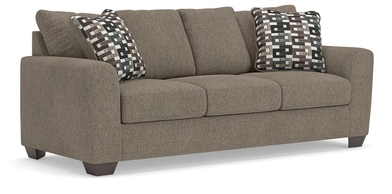 Triston-Peaks Suede Queen Sofa Sleeper - 3020439
