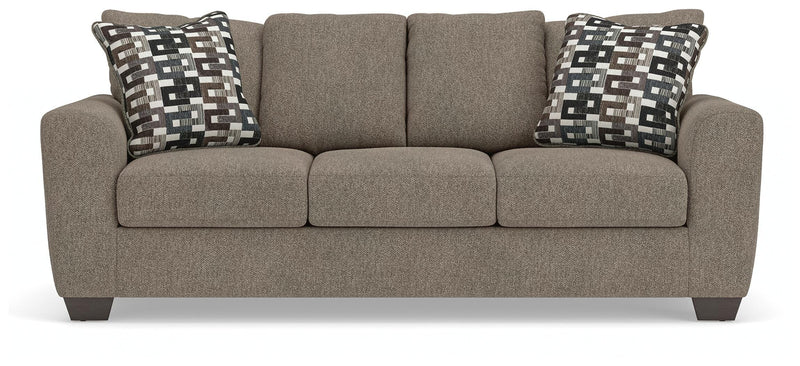 Triston-Peaks Suede Queen Sofa Sleeper - 3020439