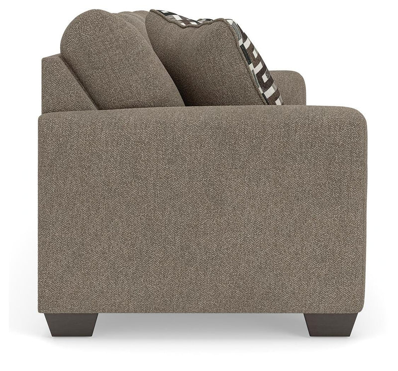Triston-Peaks Suede Queen Sofa Sleeper - 3020439