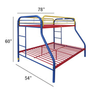 Tritan Twin/Full Bunk Bed - 02053RNB