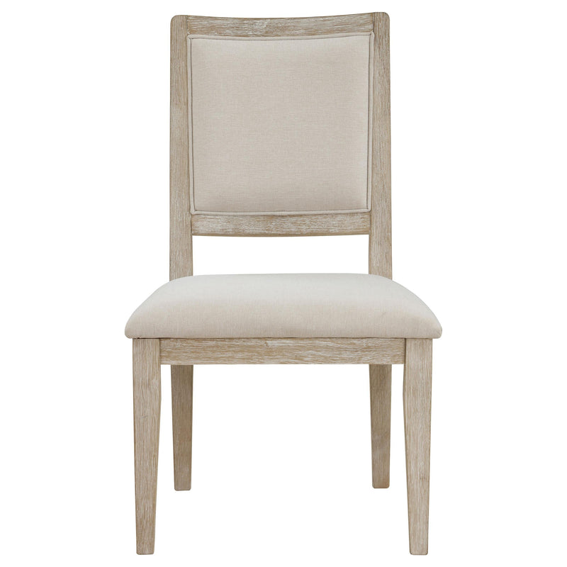 Trofello Cushioned Dining Side Chair White Washed (Set of 2) - 123122