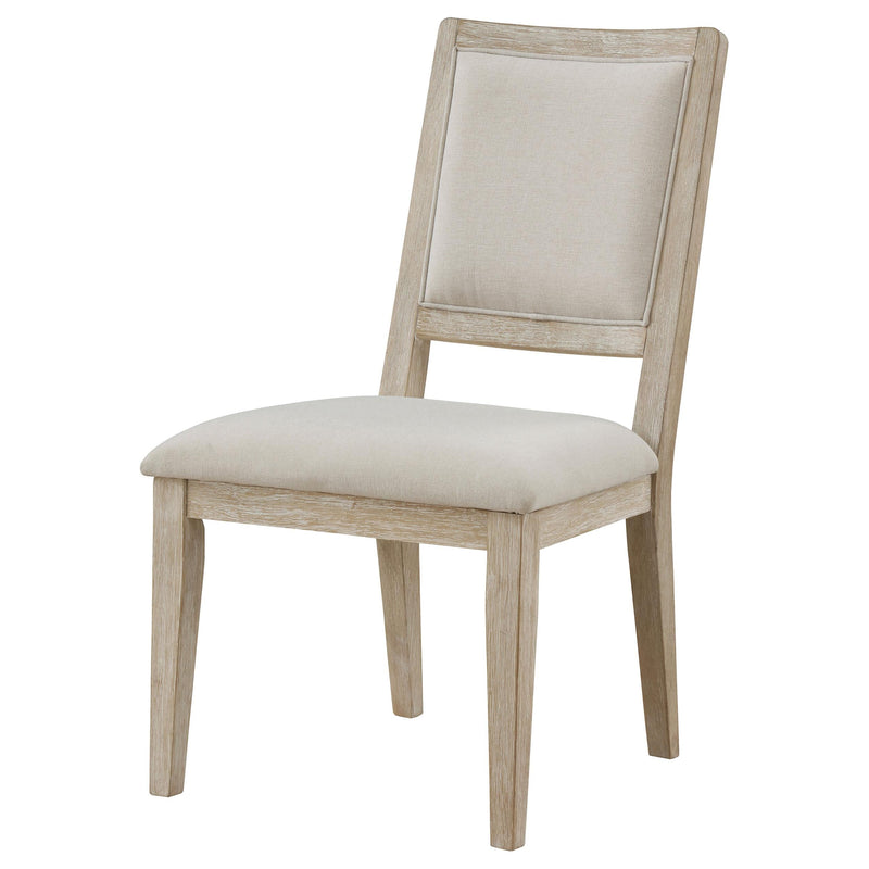 Trofello Cushioned Dining Side Chair White Washed (Set of 2) - 123122