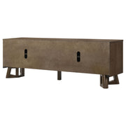 Trotter 71-inch 4-Door Wood TV Stand Media Console Brown - 720133