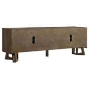 Trotter 71-inch 4-Door Wood TV Stand Media Console Brown - 720133