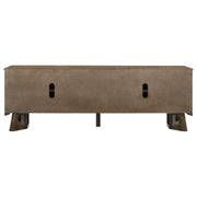Trotter 71-inch 4-Door Wood TV Stand Media Console Brown - 720133