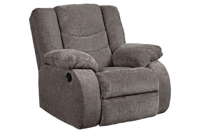 Tulen Gray Recliner - 9860625 - DMV Furniture