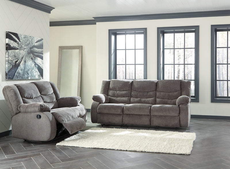 Tulen Gray Reclining Living Room Set - DMV FurnitureLiving Room Set