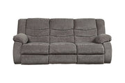 Tulen Gray Reclining Sofa - DMV FurnitureReclining Sofa