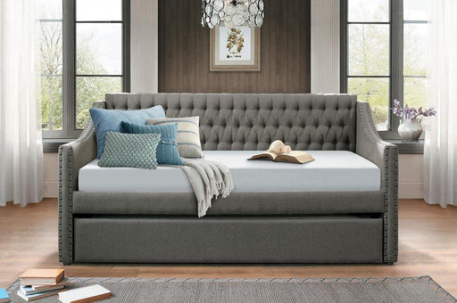 Tulney Dark Gray Daybed with Trundle - DMV FurnitureDaybed