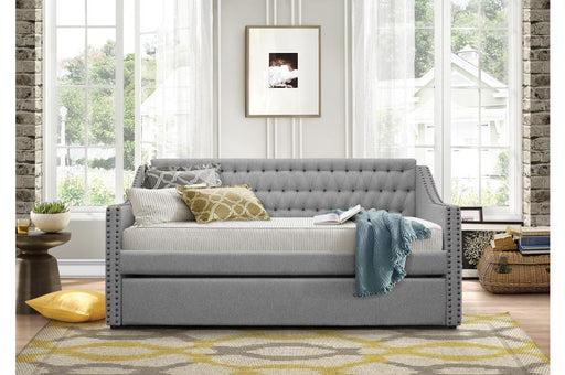 Tulney Gray Daybed with Trundle - DMV FurnitureDaybed