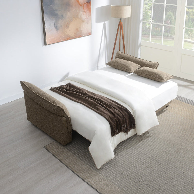 Turpin Sofa w/Sleeper, 2 Pillows & Storage - LV07230