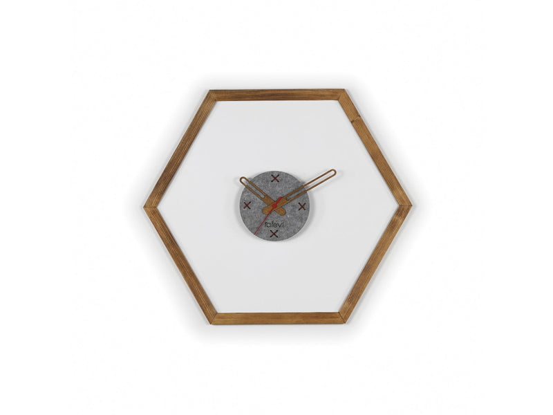 Tuva Wall Clock in Black - 760-TUV-CLO-RF190501