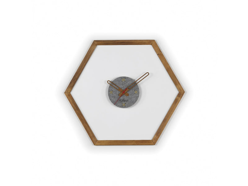 Tuva Wall Clock in Black - 760-TUV-CLO-RF190501