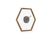 Tuva Wall Clock in Brown - 760-TUV-CLO-RF190502
