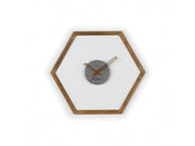 Tuva Wall Clock in Brown - 760-TUV-CLO-RF190502