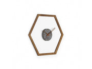 Tuva Wall Clock in Brown - 760-TUV-CLO-RF190502