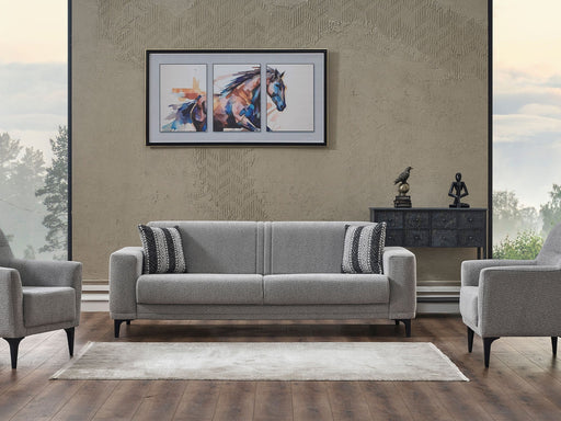 Twist Convertible Loveseat in Grey - 200-SER-TWI-PINAR17-2