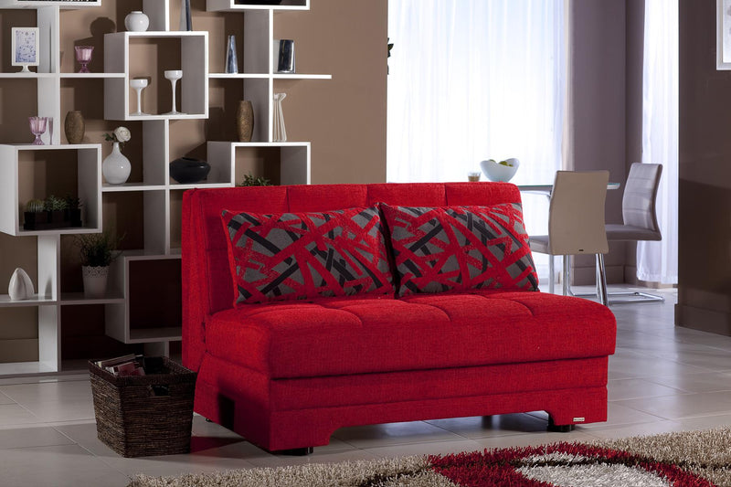 Twist Love Seat (Story Red) 1 Piece - DMV FurnitureLoveseat