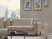 Twist Sectional Sofa in Beige - 200-SER-TWI-PINAR07-S