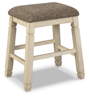 Two-tone Bolanburg Counter Height Dining Table and 4 Barstools - PKG014019