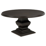 Twyla 5-piece Round Wood Dining Room Table Set Dark Cocoa - 109230-S5