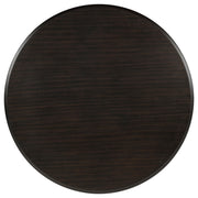 Twyla 7-piece Round Wood Dining Room Table Set Dark Cocoa - 109230-S7