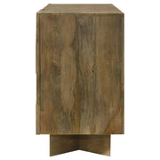 Tyler 3-door Solid Wood Sideboard Buffet Cabinet Mango Brown - 130515