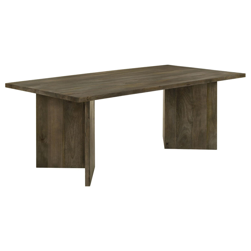 Tyler 80-inch Solid Wood Dining Table Mango Brown - 130511