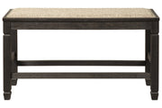 Tyler Creek Antique Black Counter Height Dining Bench - DMV FurnitureAccent Bench