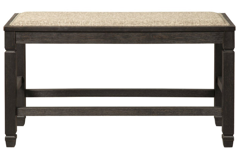 Tyler Creek Antique Black Counter Height Dining Bench - DMV FurnitureAccent Bench