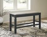 Tyler Creek Antique Black Counter Height Dining Bench - DMV FurnitureAccent Bench