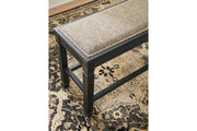 Tyler Creek Antique Black Counter Height Dining Bench - DMV FurnitureAccent Bench