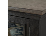 Tyler Creek Black/Gray 74" TV Stand - W736-68 - DMV Furniture