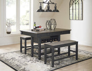Tyler Creek Black - Gray Counter Height Set - DMV FurnitureCounter Height Set
