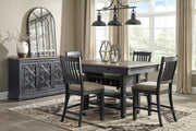 Tyler Creek Black - Gray Counter Height Set - DMV FurnitureCounter Height Set