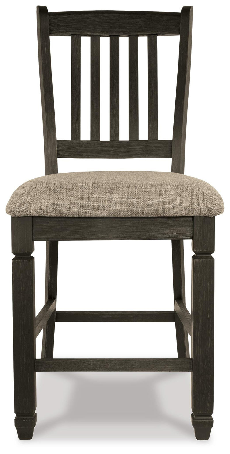 Tyler Creek Black/Grayish Brown Counter Height Bar Stool (Set of 2) - D736-124X2