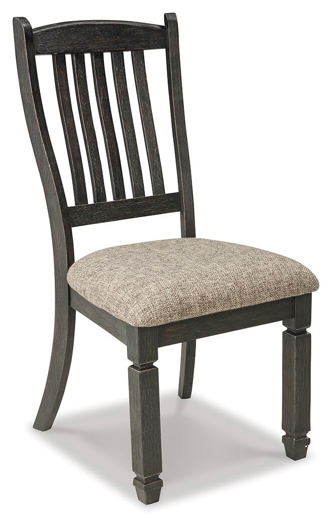 Tyler Creek Black/Grayish Brown Dining Chair (Set of 2) - D736-01X2