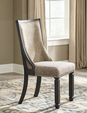 Tyler Creek Black/Grayish Brown Dining Chair (Set of 2) - D736-02X2