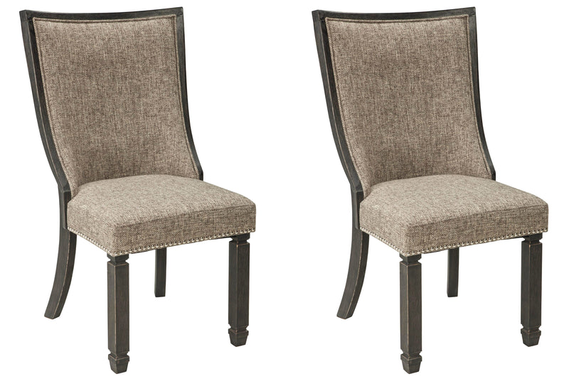 Tyler Creek Black/Grayish Brown Dining Chair (Set of 2) - D736-02X2